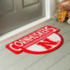 Evergreen University Of Nebraska Indoor Outdoor Natural Shaped Coir Doormat 1'6"x2'4" Multicolored -Interior furniture GUEST e46db9e5 8e64 4242 b305 046dd7a72279