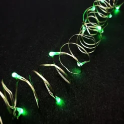Lumabase 3ct Battery Operated LED Fairy String Lights Green -Interior furniture GUEST e579fd86 182a 4b18 8544 f91f225cbfe1