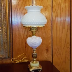 Lehman's Opal Hobnail 10" Glass Lamp Shade -Interior furniture GUEST e5a88835 f1e3 4b73 8d65 6ccb3df4c991