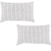 KAF Home Pleated Please Pillow Cover 12 X 20-inch 100-Percent Cotton | Set Of 2 Pillow Covers -Interior furniture GUEST e69f09d8 3e25 4386 8db7 933e83cad96f