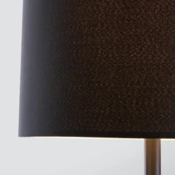 61.5" Amelia Modern Floor Lamp With Table And Built-In USB Matte Black/White Marble - Teamson Home -Interior furniture GUEST e6b9631c 44a7 4abd 9517 5a43bd4a7523