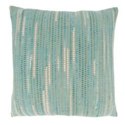 Saro Lifestyle Striped Woven Throw Pillow With Down Filling -Interior furniture GUEST e7afa880 d256 4fb5 8f4c f13c027b0d98