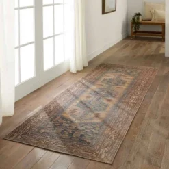Reeves Medallion Runner Rug Brown/Blue - Jaipur Living -Interior furniture GUEST e7d326a5 ee14 4c39 98f7 867af3ebd7ff