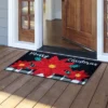 Merry Christmas Poinsettia Coir Doormat 30" X 18" Indoor Outdoor Briarwood Lane -Interior furniture GUEST e7eb6ca6 c1fa 4546 962e 6f8fbccdc49a