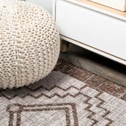 Marokko Diamond Medallion Indoor/Outdoor Area Rug - JONATHAN Y -Interior furniture GUEST e8c92ac9 7053 411d b133 6a1d7baaad4f