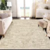 10x13 Washable Rug Large Area Rug For Living Room Soft Non-Slip Backing Stain Resistant & Low Pile Vintage Floral Floor Carpet -Interior furniture GUEST ea99eda5 c217 4193 9696 3078b89fdab9