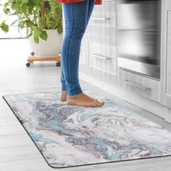 World Rug Gallery Contemporary Marble Anti-Fatigue Standing Mat -Interior furniture GUEST eaa7a40f dee3 494c a927 47e477105d43