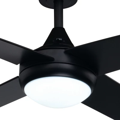 VAXCEL Hamlin Black Contemporary 52-in. Ceiling Fan With LED Light Kit And Remote 11 VAXCEL Hamlin Black Contemporary 52-in. Ceiling Fan With LED Light Kit And Remote - Image 9