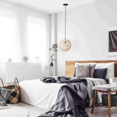 Ball Shaped Rattan Pendant Light Beige - Lalia Home 5 Ball Shaped Rattan Pendant Light Beige - Lalia Home - Image 3