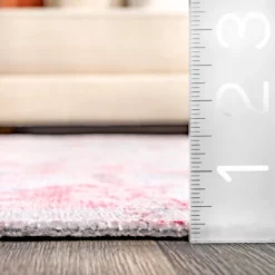 NuLOOM Patsy Vintage Medallion Machine Washable Area Rug -Interior furniture GUEST efa42502 e404 4864 806b ff824311f851