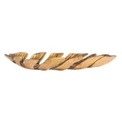 Storied Home Antique Monstera Leaf Elegance, Gold -Interior furniture GUEST eff0f569 9f7c 4c27 857c 7bfeec72bde7