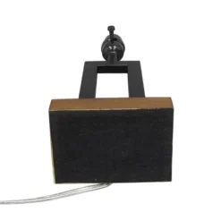 Weston Window Small Lamp Base Black - Threshold™: Modern Rectangle, No Assembly Required, ETL Listed -Interior furniture GUEST f1c6eeda 1434 4501 bfca 477e644449eb