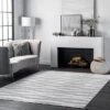 Nuloom Tristan Geometric 5x8 Area Rug For Living Room Bedroom Dining Room Kitchen, Grey/Off White -Interior furniture GUEST f2265afd e371 498a 9bba 59cbabfe1d2c