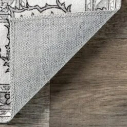 NuLOOM Ren Vintage Floral Machine Washable Area Rug -Interior furniture GUEST f27a8d28 cb79 4192 bcad a651c08cd3ba