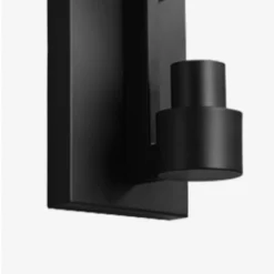 Globe Electric 1-Light Matte Black Wall Sconce With Clear Glass Shade -Interior furniture GUEST f2d0f6f0 bf89 4011 a7c9 f274bb3dad31