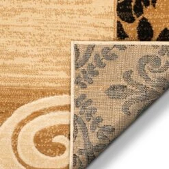 Well Woven Plain Border Damask Warms Brush Effect Soft Area Rug 10 Well Woven Plain Border Damask Warms Brush Effect Soft Area Rug -Interior furniture GUEST f46445d3 e2b2 47cc b47a 7fd2b15c8388