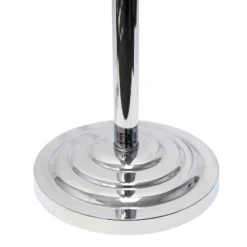 Trendy Romantic Sheer Shade Floor Lamp With Hanging Crystals White - Elegant Designs -Interior furniture GUEST f71a8f54 f45e 4bb7 8978 2dfb39404400