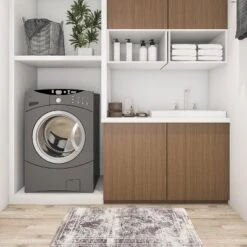 World Rug Gallery Distressed Traditional Anti-Fatigue Standing Mat -Interior furniture GUEST f93f6553 724c 41de b230 b25679412da1