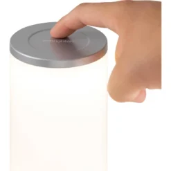 Seasons Color Fusion Lights Table Lamp Silver - Enbrighten: Touch-Controlled, USB Powered, Modern Decor -Interior furniture GUEST fad5f996 16ac 4d12 a516 b0e3af9c0039