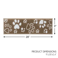 Sussexhome Paw Collection Non-Slip Carpet Stair Treads For Wooden Steps, 9" X 28" , Pack Of 4/7/10/13/15 -Interior furniture GUEST fb73e8cb fc25 4f20 ae50 aedcfba5da9d