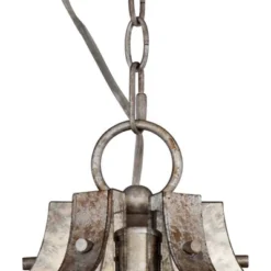 Possini Euro Design Ornament Aged Silver Gold Bronze Chandelier 23 1/4" Wide Industrial 6-Light Fixture For Dining Room Foyer Kitchen Island Entryway -Interior furniture GUEST fcd39e51 f2ea 46ef a5b2 8062ac41cf62