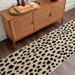 Daffodil Leopard Print Woven Rug - Threshold™ -Interior furniture GUEST fd7ce3b6 e6f3 40a7 83d7 ec02ffd3ec0b