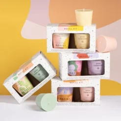 Good Chemistry™ Refillable Glass Candle And Plant-Based Candle Refill Kit Lavender And Ooh La La - 8.3 Oz -Interior furniture GUEST fdb1d333 1a5c 4ed3 9133 60eab8f9c76f