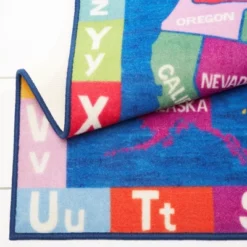 Eric Carle USA Map Area Kids' Rug (2'9"x4'3") - Home Dynamix -Interior furniture GUEST fe893f14 0daf 4ba9 9f99 643fb15b8e63