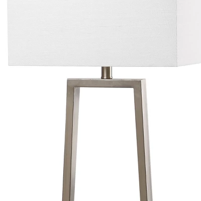Lyell Floor Lamp - LIT4303 - Pewter - Safavieh 7 Lyell Floor Lamp - LIT4303 - Pewter - Safavieh - Image 5